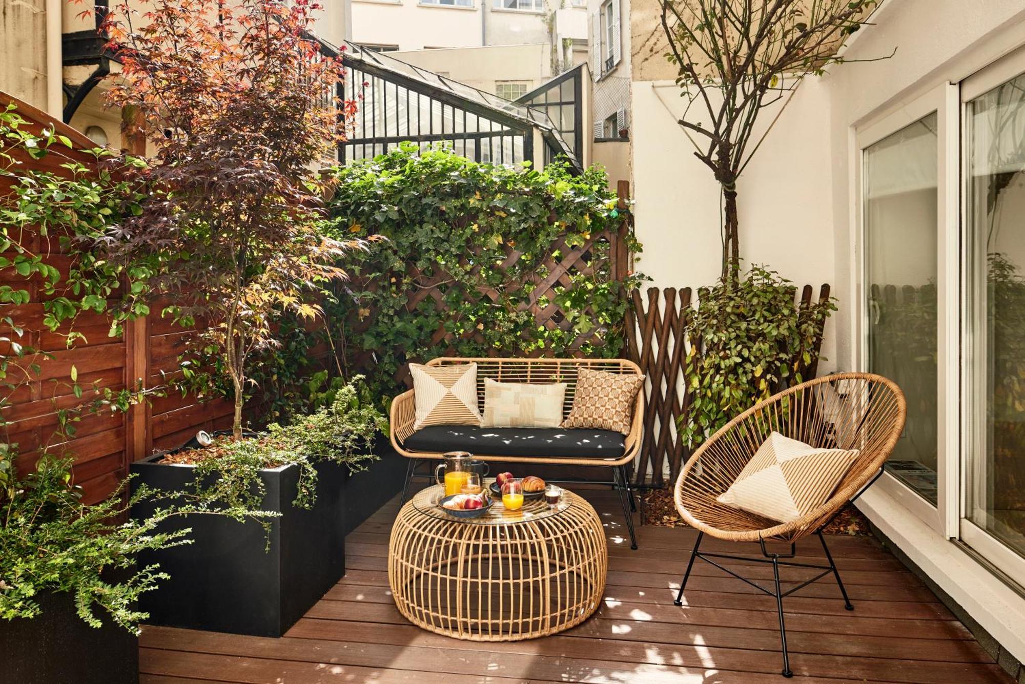 Stylish 2Br & 2Ba With Private Terrace Lägenhet Paris Exteriör bild
